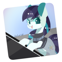 Size: 2176x2177 | Tagged: safe, artist:snow angel, coloratura, pony, g4, female, high res, musical instrument, open mouth, piano, rara, solo, starry eyes, wingding eyes