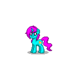 Size: 400x400 | Tagged: safe, pony, pony town, african vulture, goanimate, ponified, sara braeutigam, solo