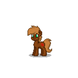 Size: 400x400 | Tagged: safe, oc, oc only, oc:grizzly bear, pony, pony town, pixel art, solo