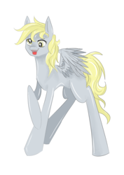 Size: 2894x4093 | Tagged: safe, artist:cluelesstuna, derpy hooves, pegasus, pony, g4, female, mare, solo