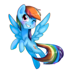 Size: 1024x1161 | Tagged: safe, artist:randomnics, rainbow dash, pony, g4, female, solo