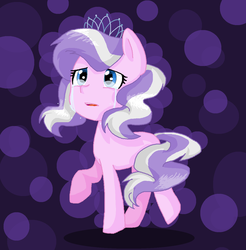 Size: 1024x1039 | Tagged: safe, artist:randomnics, diamond tiara, earth pony, pony, g4, crying, female, sad, solo, the pony i want to be