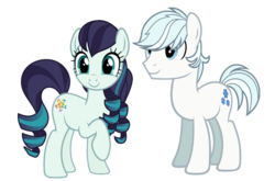 Size: 826x544 | Tagged: safe, artist:luckreza8, artist:zacatron94, edit, coloratura, double diamond, earth pony, pony, g4, crack shipping, doubletura, duo, female, male, nude edit, nudity, png, shipping, simple background, vector, white background
