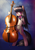 Size: 1754x2480 | Tagged: safe, artist:hoodie, octavia melody, earth pony, pony, semi-anthro, g4, bipedal, bowtie, cello, female, looking at you, musical instrument, solo
