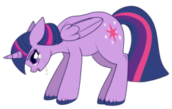 Size: 700x445 | Tagged: safe, artist:lulubell, twilight sparkle, alicorn, pony, g4, crying, female, floppy ears, simple background, solo, transparent background, twilight sparkle (alicorn)