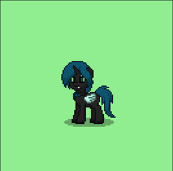 Size: 401x398 | Tagged: safe, queen chrysalis, pony, pony town, g4, female, pixel art, solo