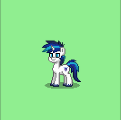 Size: 401x397 | Tagged: safe, shining armor, pony, pony town, g4, male, pixel art, solo