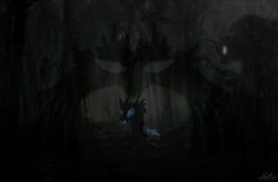 Size: 1024x671 | Tagged: safe, artist:wisdomvision f., fanfic:love changes a changeling, brotiss, lcac, shadows and nightmares rises with lost memories, story art, wisdomvision f.