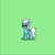 Size: 400x400 | Tagged: safe, fleetfoot, pony, pony town, g4, female, pixel art, solo, sunglasses