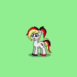 Size: 395x393 | Tagged: safe, pony, pony town, dc comics, harley quinn, pixel art, ponified, solo