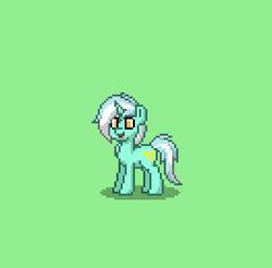 Size: 395x389 | Tagged: safe, lyra heartstrings, pony, pony town, g4, female, pixel art, solo