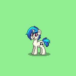 Size: 392x392 | Tagged: safe, dj pon-3, vinyl scratch, pony, pony town, g4, female, pixel art, solo