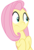 Size: 1947x2903 | Tagged: safe, artist:sketchmcreations, fluttershy, buckball season, g4, my little pony: friendship is magic, female, nope, simple background, solo, transparent background, vector