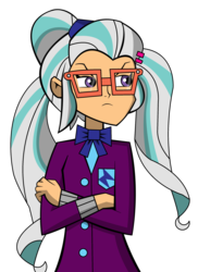 Size: 2130x2923 | Tagged: safe, artist:ninjawoodpeckers91, sugarcoat, equestria girls, g4, my little pony equestria girls: friendship games, female, high res, humanized, simple background, solo, transparent background, vector