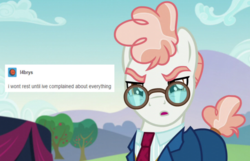 Size: 1024x658 | Tagged: safe, screencap, svengallop, pony, g4, the mane attraction, male, solo, stallion, text post, tumblr fandom text posts