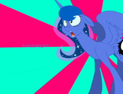 Size: 2448x1872 | Tagged: safe, artist:lazyfanartist, princess luna, g4, female, solo