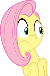 Size: 3000x4544 | Tagged: safe, artist:uxyd, fluttershy, pegasus, pony, buckball season, g4, :/, female, high res, simple background, solo, transparent background, vector