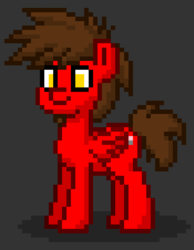 Size: 394x509 | Tagged: safe, oc, oc only, oc:chip, pony, pony town, solo