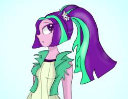 Size: 1068x834 | Tagged: safe, artist:mildockart, aria blaze, equestria girls, g4, clothes, female, solo