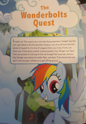 Size: 675x963 | Tagged: safe, rainbow dash, pegasus, pony, g4, top bolt, cutie map quest, female, mare