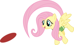 Size: 15629x9565 | Tagged: safe, artist:twls7551, fluttershy, buckball season, g4, .ai available, absurd resolution, clothes, cute, female, flying, jersey, shyabetes, simple background, solo, transparent background, vector