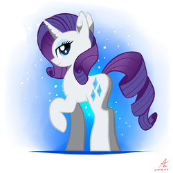 Size: 1700x1700 | Tagged: safe, artist:truffle shine, rarity, g4, female, simple background, solo