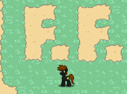 Size: 607x447 | Tagged: safe, oc, oc only, oc:flaming frets, pony, pony town, screenshots, solo