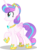 Size: 4559x6239 | Tagged: safe, artist:anhel032015, princess flurry heart, pony, g4, absurd resolution, female, flash puppet, mare, older, older flurry heart, raised hoof, smiling, solo