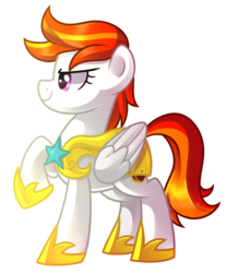 Size: 1536x1856 | Tagged: safe, artist:drawntildawn, oc, oc only, oc:sunny flare, pony, armor, female, guard, guardsmare, mare, royal guard, royal guard armor, simple background, solo, tomboy, transparent background