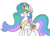 Size: 1508x1080 | Tagged: safe, artist:cowsrtasty, princess celestia, pony, g4, female, mare, simple background, smiling, smug, smuglestia, solo, standing, transparent background