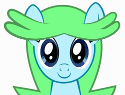 Size: 940x720 | Tagged: safe, artist:akakun, oc, oc only, oc:smiley beam, animated, gif, looking at you