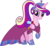 Size: 1024x951 | Tagged: safe, artist:mlp-trailgrazer, princess cadance, g4, clothes, dress, female, simple background, solo, transparent background, vector