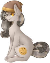 Size: 461x577 | Tagged: safe, artist:kittenburger3, oc, oc only, oc:cookie crisp, pony, solo