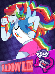 Size: 3000x4000 | Tagged: safe, artist:php37, rainbow dash, equestria girls, g4, equestria guys, male, ponied up, rainbow blitz, rule 63, solo