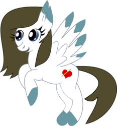 Size: 633x679 | Tagged: safe, artist:rainbowtashie, oc, oc only, pegasus, pony, cutie mark, floating, inkscape, rearing, simple background, solo, transparent background, vector