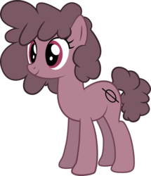 Size: 2490x2901 | Tagged: safe, artist:duskthebatpack, oc, oc only, oc:bread, earth pony, pony, cutie mark, female, high res, mare, simple background, smiling, solo, transparent background, vector