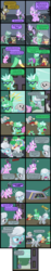 Size: 2000x10739 | Tagged: safe, artist:magerblutooth, diamond tiara, filthy rich, silver spoon, oc, oc:aunt spoiled, oc:dazzle, oc:iggy, oc:imperius, oc:peal, cat, dog, earth pony, iguana, pony, comic:diamond and dazzle, g4, animal, ball, butt, cage, cape, clothes, comic, costume, crying, door, female, filly, foal, mare, pet, pet oc, plot, shaved tail, sock, sunglasses, superhero