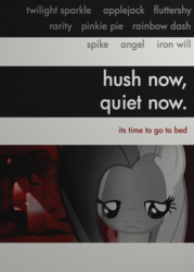 Size: 2500x3500 | Tagged: safe, artist:btedge116, fluttershy, g4, high res, hush now quiet now, poster