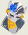 Size: 848x1066 | Tagged: safe, artist:weird--fish, zecora, pony, zebra, bridle gossip, g4, bust, cute, ear piercing, earring, eyes closed, featured image, female, flower, flower in hair, happy, jewelry, necklace, piercing, poison joke, portrait, signature, simple background, smiling, solo, wrong muzzle color, zecorable