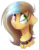 Size: 1024x1309 | Tagged: safe, artist:starlyfly, oc, oc only, pony, bust, collar, dog collar, female, heterochromia, mare, pet tag, portrait, simple background, solo, transparent background