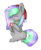 Size: 1169x1440 | Tagged: safe, artist:despotshy, oc, oc only, oc:grape grass, earth pony, pony, colored pupils, cup, female, hat, mare, santa hat, simple background, solo, transparent background