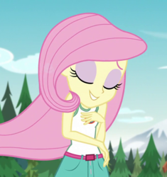 Size: 677x720 | Tagged: safe, screencap, fluttershy, equestria girls, g4, my little pony equestria girls: legend of everfree, cropped, female, solo