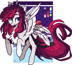 Size: 1080x980 | Tagged: safe, artist:tay-niko-yanuciq, oc, oc only, pegasus, pony, female, heterochromia, mare, reference sheet, simple background, solo, transparent background