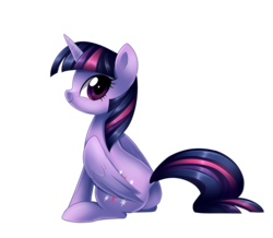 Size: 3446x3000 | Tagged: safe, artist:scarlet-spectrum, twilight sparkle, alicorn, pony, g4, cute, female, high res, looking at you, simple background, sitting, smiling, solo, transparent background, twiabetes, twilight sparkle (alicorn)