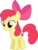 Size: 6001x7823 | Tagged: safe, artist:deratrox, apple bloom, earth pony, pony, g4, on your marks, season 6, .svg available, absurd resolution, adorabloom, bow, cute, cutie mark, female, filly, hair bow, mare, simple background, solo, the cmc's cutie marks, transparent background, vector