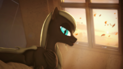 Size: 3840x2160 | Tagged: safe, artist:w1ndrose, oc, oc only, pegasus, pony, 3d, butt, high res, plot, solo, source filmmaker