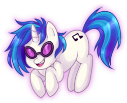 Size: 512x413 | Tagged: safe, artist:blushingbats, artist:zappyfish, dj pon-3, vinyl scratch, pony, g4, female, simple background, solo, transparent background