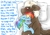 Size: 1600x1132 | Tagged: safe, artist:artistcoolpony, dumbbell, rainbow dash, g4, bed, cuddling, cute, dumbdash, hug, male, pillow, shipping, snuggling, straight