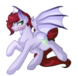 Size: 3700x3619 | Tagged: safe, artist:amazing-artsong, oc, oc only, oc:kekun, bat pony, pony, high res, male, simple background, solo, stallion, transparent background