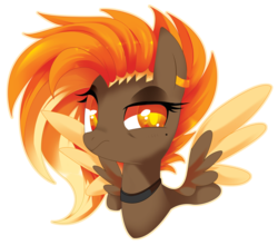 Size: 3642x3204 | Tagged: safe, artist:sorasku, oc, oc only, oc:pop rock, pegasus, pony, female, high res, mare, simple background, solo, transparent background